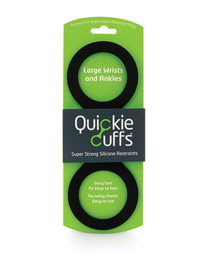 Creative Conceptions Quickie Cuffs Large - Black
