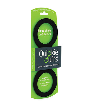 Creative Conceptions Quickie Cuffs Large - Black - Image 2