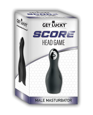 Get Lucky Get Lucky Score Head Game Masturbator - Black - Image 2