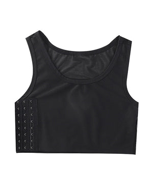 Gender Fluid Gender Fluid Chest Compression Binder - XXL Black - Image 2