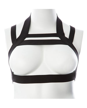 Gender Fluid Gender Fluid Majesty Harness - XL-XXXL Black