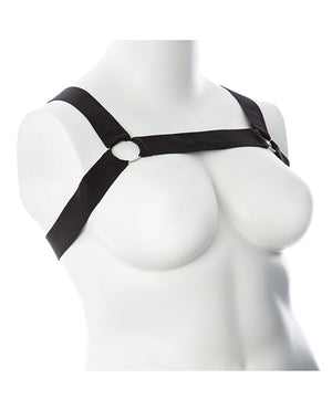 Gender Fluid Gender Fluid Mason Harness - XL-XXXL Black - Image 2