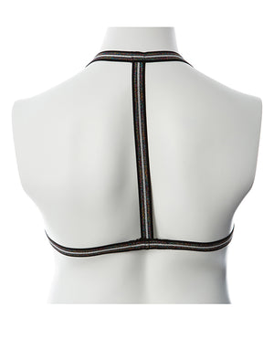 Gender Fluid Gender Fluid Silver Lining Harness - S-L Black/Silver - Image 3