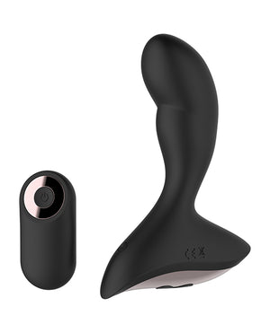 Gender Fluid Gender Fluid Rumble Anal Vibe w/Remote - Black - Image 3