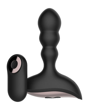 Gender Fluid Gender Fluid Shake Anal Vibe w/Remote - Black - Image 4