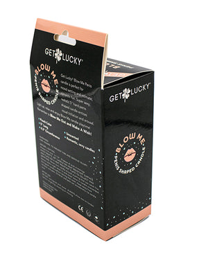 Get Lucky Get Lucky 5" Blow Me Penis Candle - Peach - Image 3