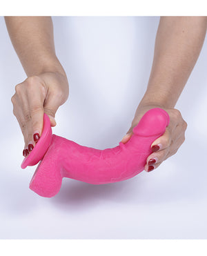 Get Lucky Get Lucky Mr. Pink 7.5" Dual Layer Dong - Image 5