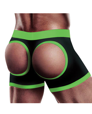 Get Lucky Get Lucky Strap On Boxers - XS-S Black/Green - Image 3