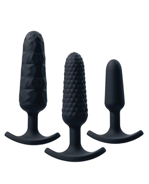 VeDO VeDO Trio Anal Plug Set - Black - Image 2