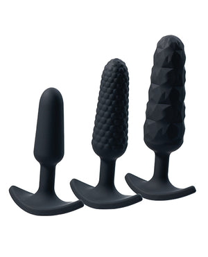 VeDO VeDO Trio Anal Plug Set - Black - Image 3