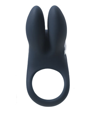 VeDO VeDO Sexy Bunny Rechargeable Ring - Just Black - Image 3