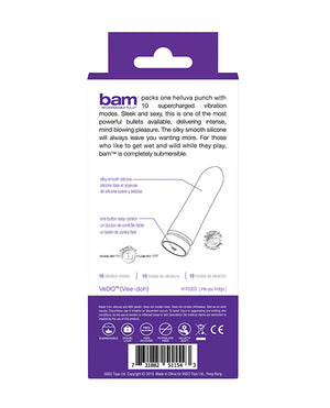VeDO VeDO Bam Rechargeable Bullet - Into You Indigo - Image 3