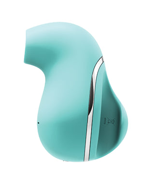 VeDO VeDO Suki Rechargeable Vibrating Sucker - Tease Me Turquoise - Image 2