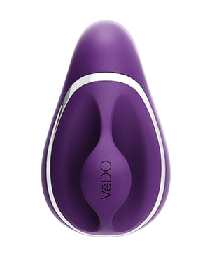 VeDO VeDO Suki Rechargeable Vibrating Sucker - Deep Purple - Image 4