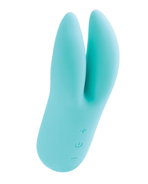 VeDO VeDO Kitti Rechargeable Dual Vibe - Tease Me Turquoise - Image 4