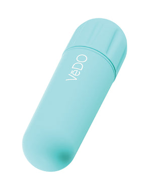 VeDO Nitro Rechargeable Bullet Vibe - Turquoise - Image 4