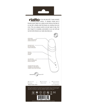 VeDO VeDO Rialto Rechargeable Vibe - Black Pearl