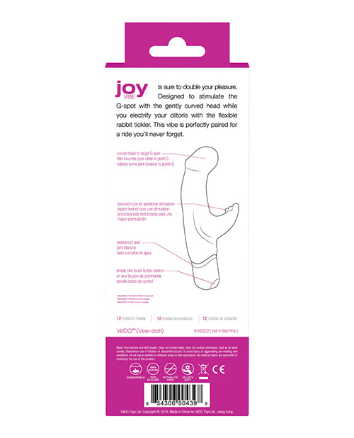 VeDO VeDO Joy Mini Vibe - Hot in Bed Pink