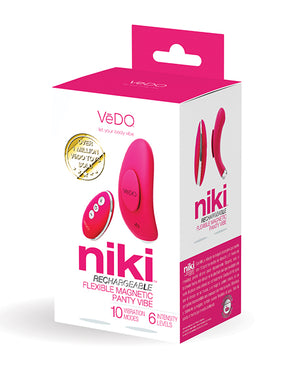 VeDO VeDO Niki Rechargeable Panty Vibe - Foxy Pink - Image 4