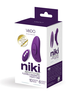 VeDO VeDO Niki Rechargeable Panty Vibe - Deep Purple - Image 2