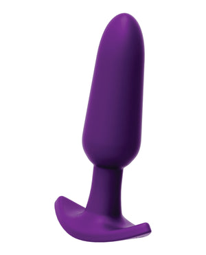 VeDO VeDO Bump Plus Rechargeable Remote Control Anal Vibe - Deep Purple - Image 5