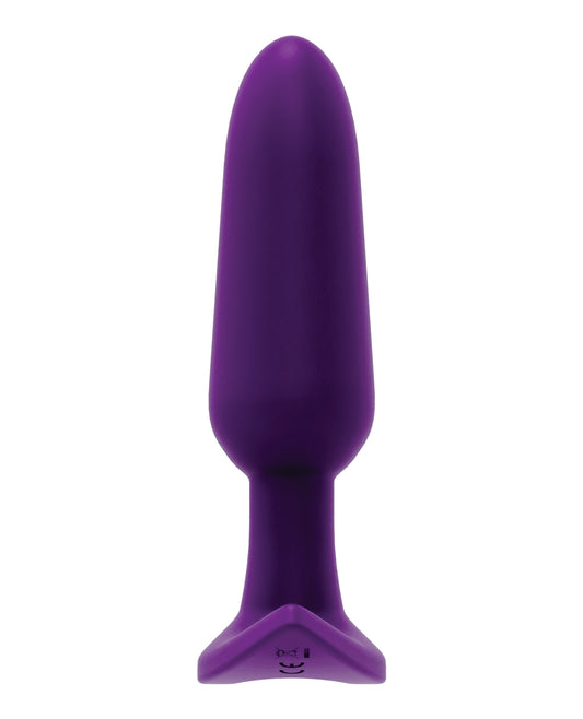 VeDO VeDO Bump Plus Rechargeable Remote Control Anal Vibe - Deep Purple - Image 2