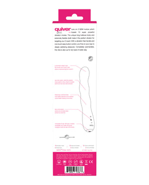 VeDO VeDO Quiver Plus Rechargeable Vibe - Foxy Pink - Image 4