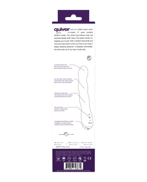 VeDO VeDO Quiver Plus Rechargeable Vibe - Deep Purple - Image 2