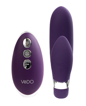 VeDO VeDO Jeni Dual Motor Vibe w/Remote - Purple - Image 4