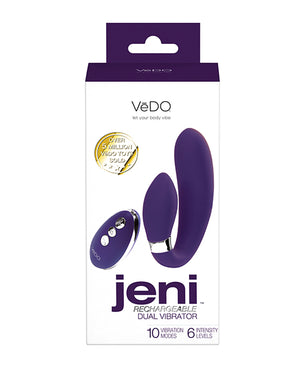 VeDO VeDO Jeni Dual Motor Vibe w/Remote - Purple - Image 5