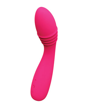 VeDO VeDO Ohni Rechargeable G-Spot Thrusting Vibe - Pink - Image 2