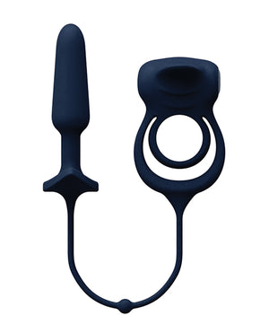 VeDO Humper Rechargeable Dual C-Ring w/Anal Plug - Black
