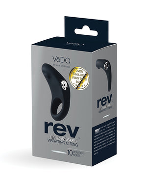 VeDO VeDO Rev Rechargeable C Ring - Black