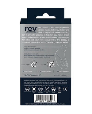 VeDO VeDO Rev Rechargeable C Ring - Black - Image 5