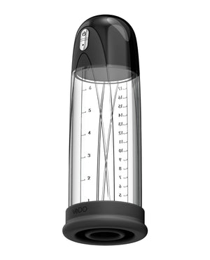 VeDO VeDO Pump Rechargeable Vacuum Penis Pump - Just Black - Image 2