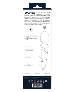 VeDO VeDO Wanda Rechargeable Wand - Just Black - Image 2
