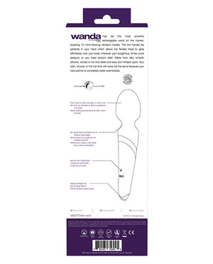 VeDO VeDO Wanda Rechargeable Wand - Deep Purple - Image 2