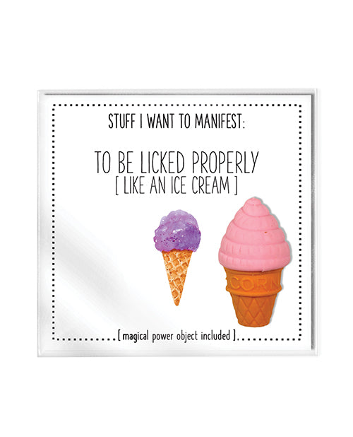 Warm Human Warm Human To Be Licked Properly Mini Card &amp; Charm