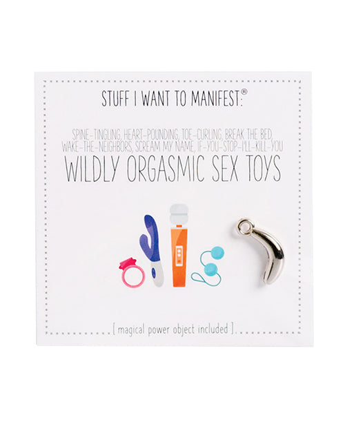 Warm Human Warm Human Wildly Orgasmic Sex Toys Mini Card &amp; Charm