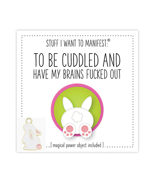Warm Human Warm Human To Be Cuddled + Have My Brains Fucked Out Mini Card &amp; Charm
