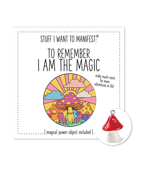 Warm Human Warm Human I Am The Magic Mini Card &amp; Charm