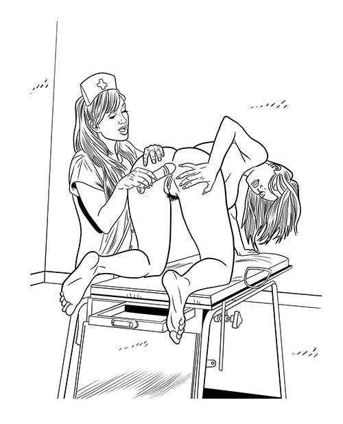 Wood Rocket Wood Rocket XXX Nurses Coloring Book - Image 2