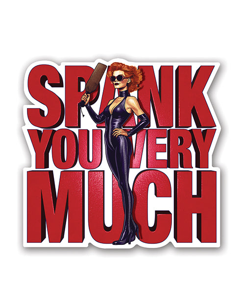 Spank You Very Much Sticker - Image 2