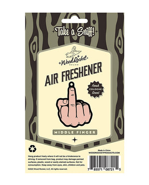 Wood Rocket Wood Rocket Middle Finger Peach Air Freshener - Cologne - Image 2