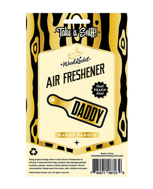 Wood Rocket Wood Rocket Daddy Paddle Air Freshener - Peach - Image 2