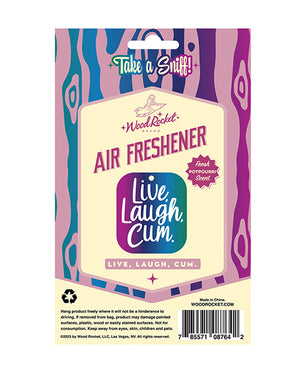 Wood Rocket Wood Rocket Live Laugh Cum Air Freshener - Potpourri - Image 3