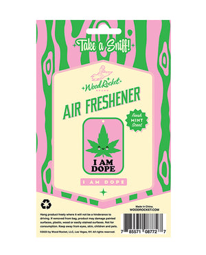 Wood Rocket I am Dope Air Freshener - Mint - Image 3