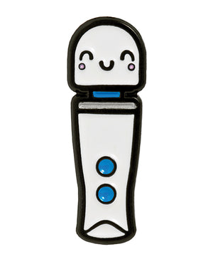 Wood Rocket Wood Rocket Magic Wand Kawaii Micro Pin - Image 2