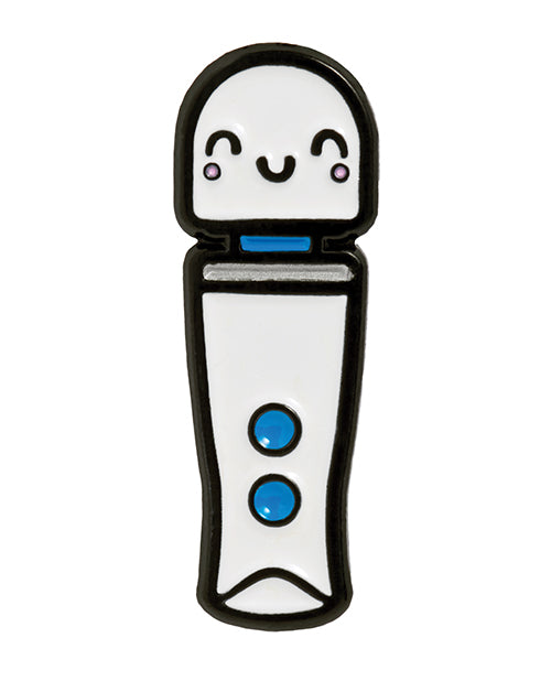 Wood Rocket Wood Rocket Magic Wand Kawaii Micro Pin - Image 2