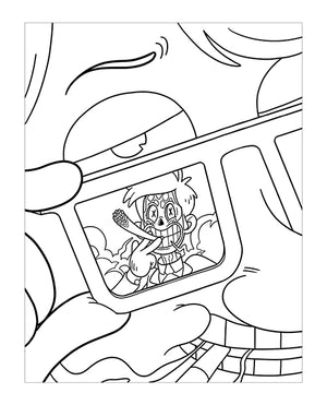 Wood Rocket Wood Rocket Killer Buds Adult Coloring Book - Image 2